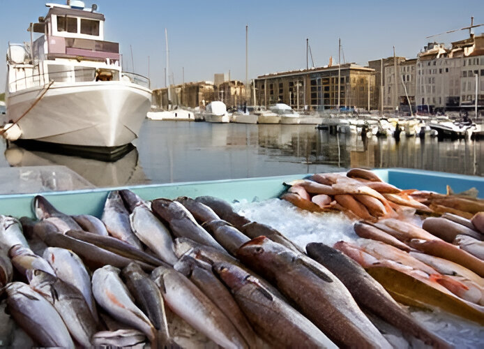 The Canebière market