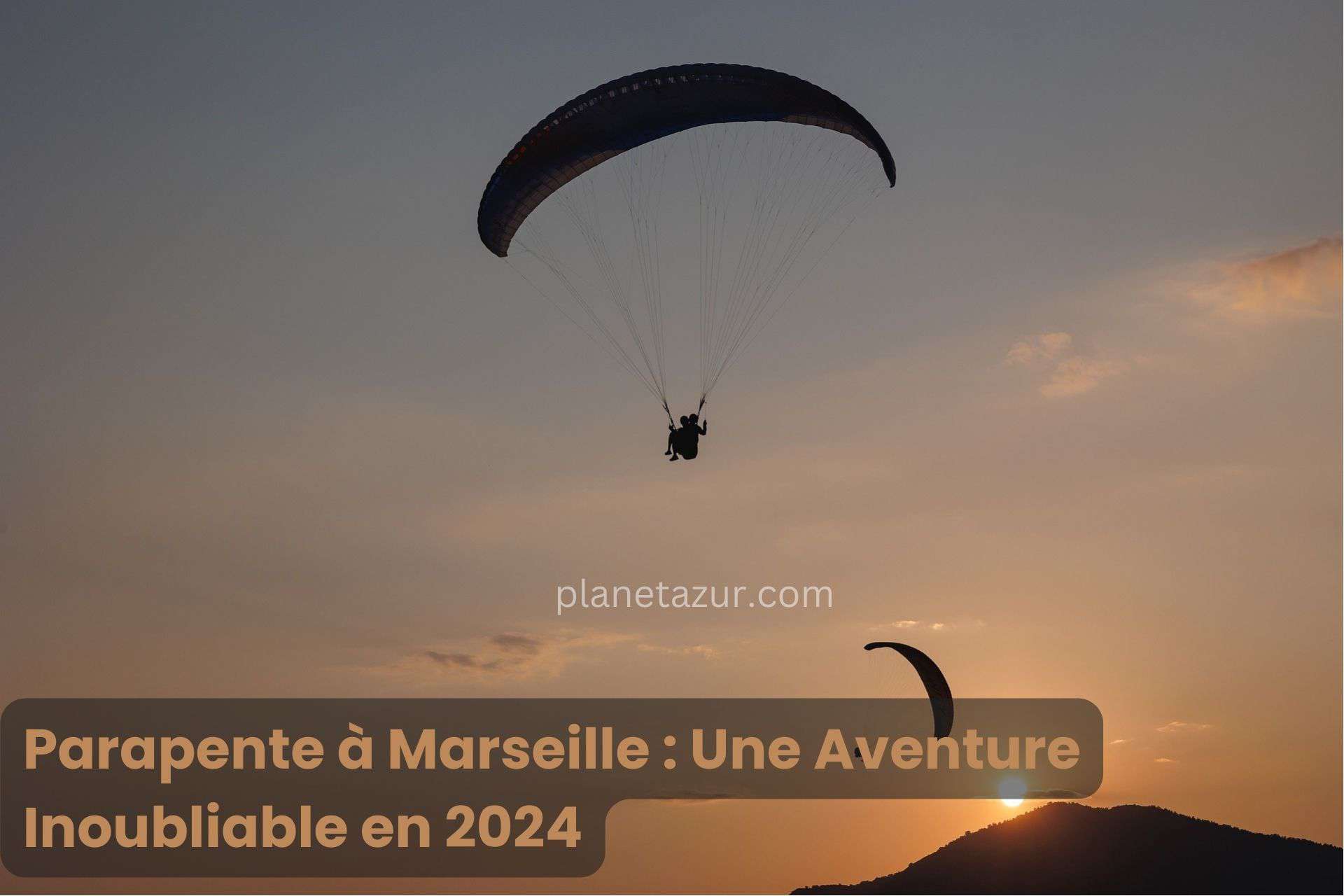 Parapente à Marseille
