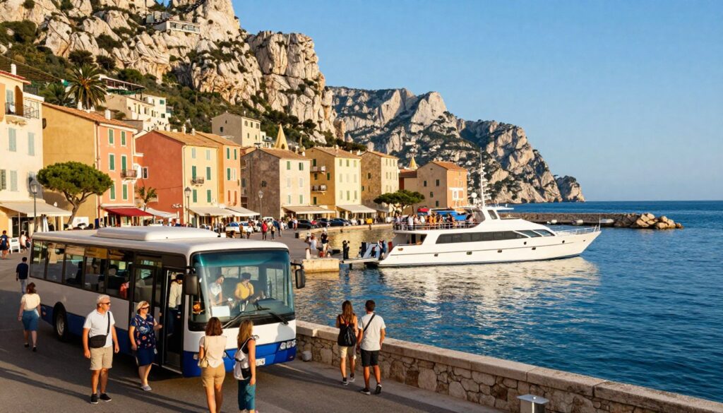 Cassis and the Calanques: The Best Group Boat & Bus Combos from La Seyne-sur-Mer