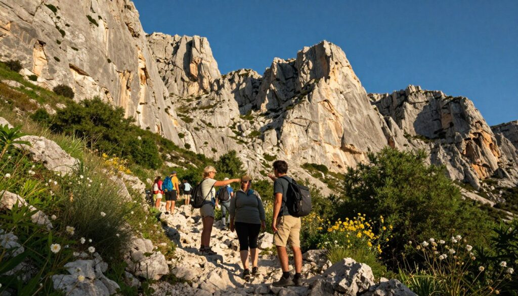 Small group hiking tour Calanques